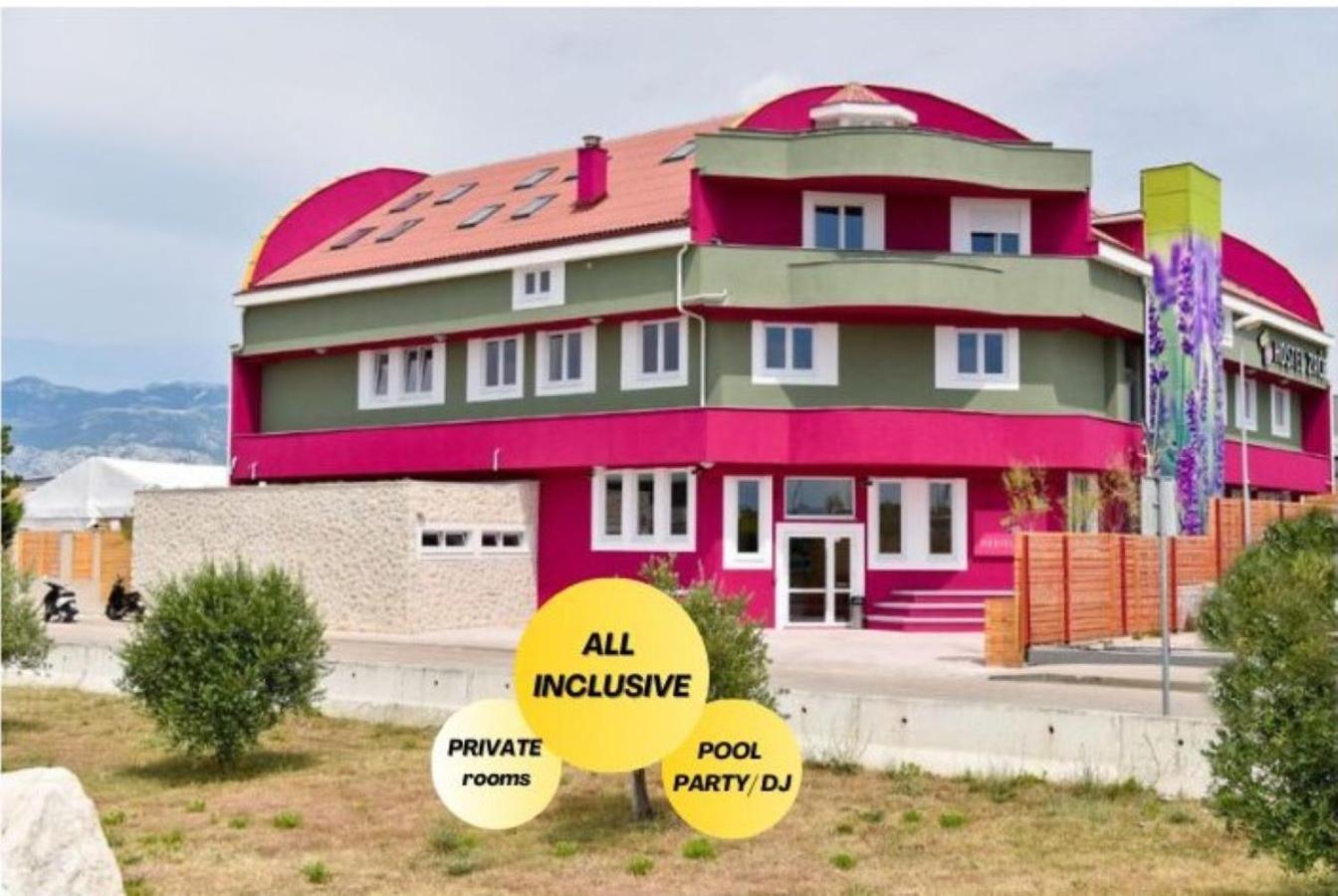 Hostel Zrce All Inclusive- All You Can Drink And Eat! (Adults Only) Novalja Exterior foto